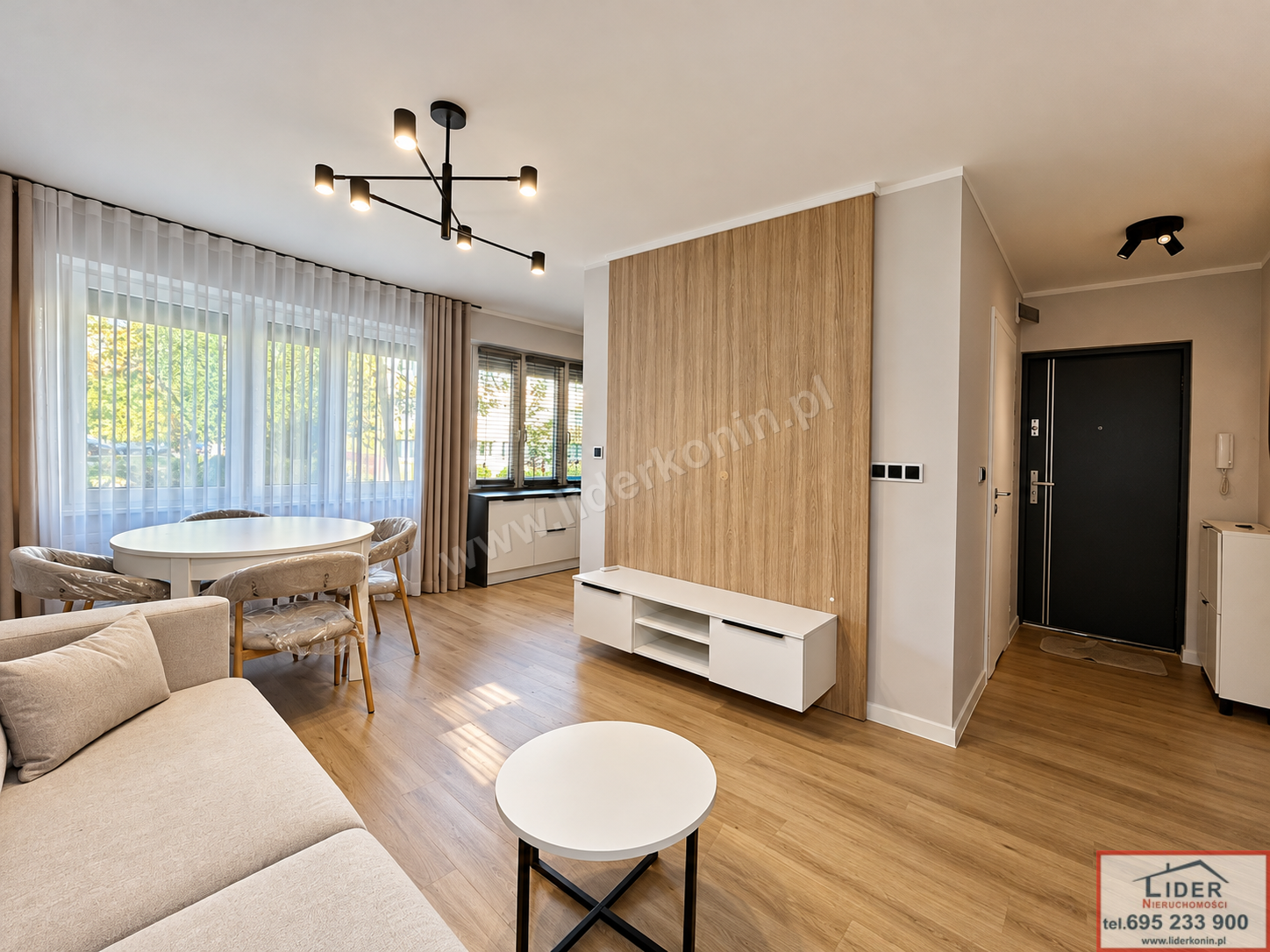 Na sprzedaż | 3 pokoje | 53,6 m² | Parter | Standard PREMIUM — Konin, ul. 11 Listopada