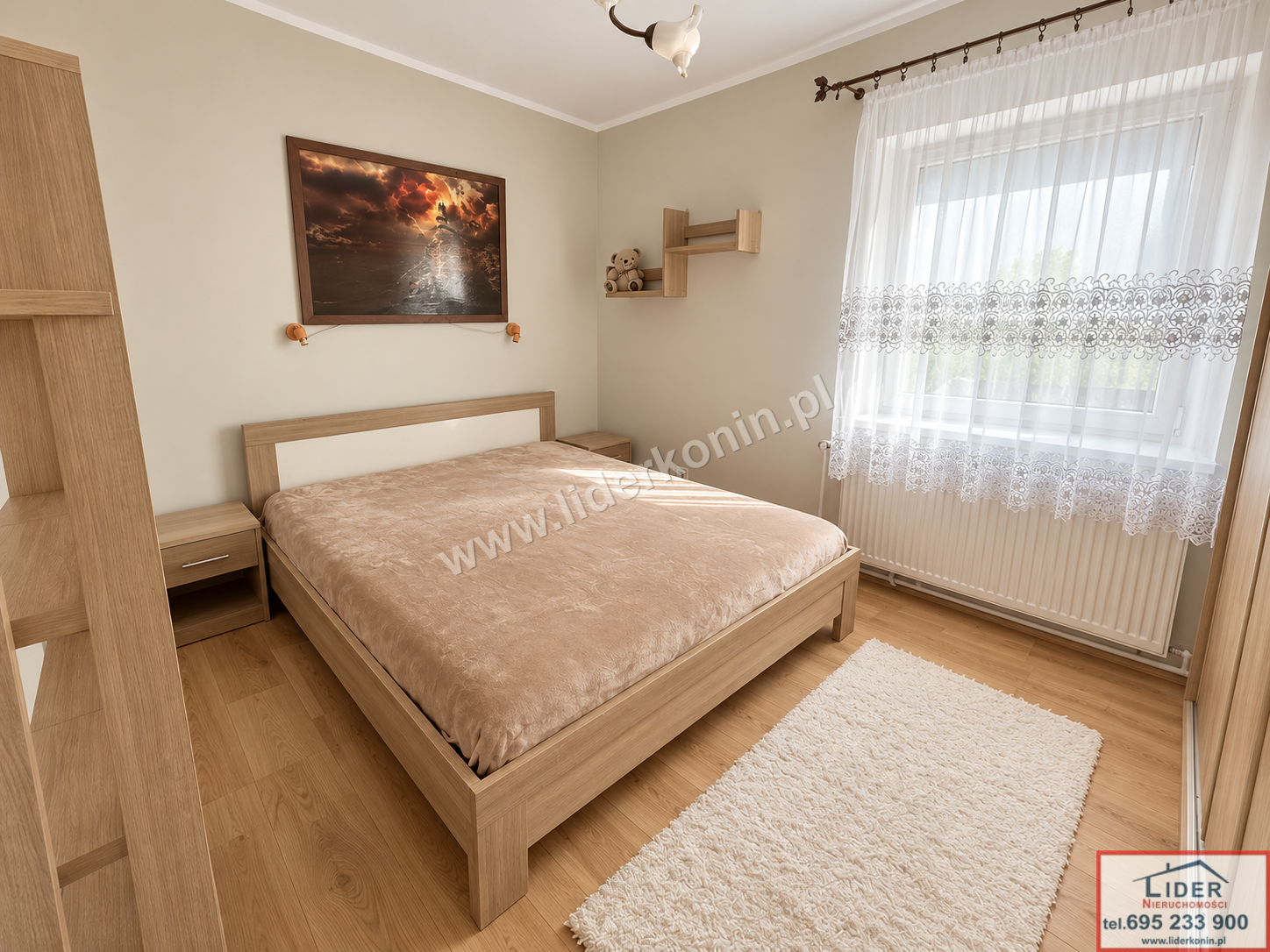 Mieszkanie na wynajem | 2 pokoje | 45 m² | Parter | Konin — Konin, ul. Kolejowa