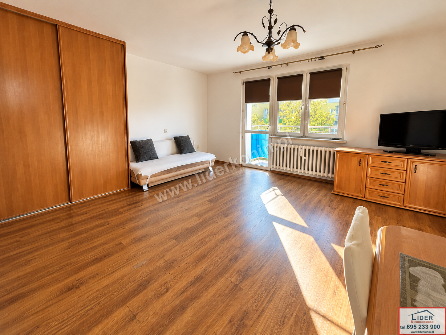 SPRZEDAM – Konin, ul. Legionów – 46,58 m², balkon — Konin, ul. Legionów