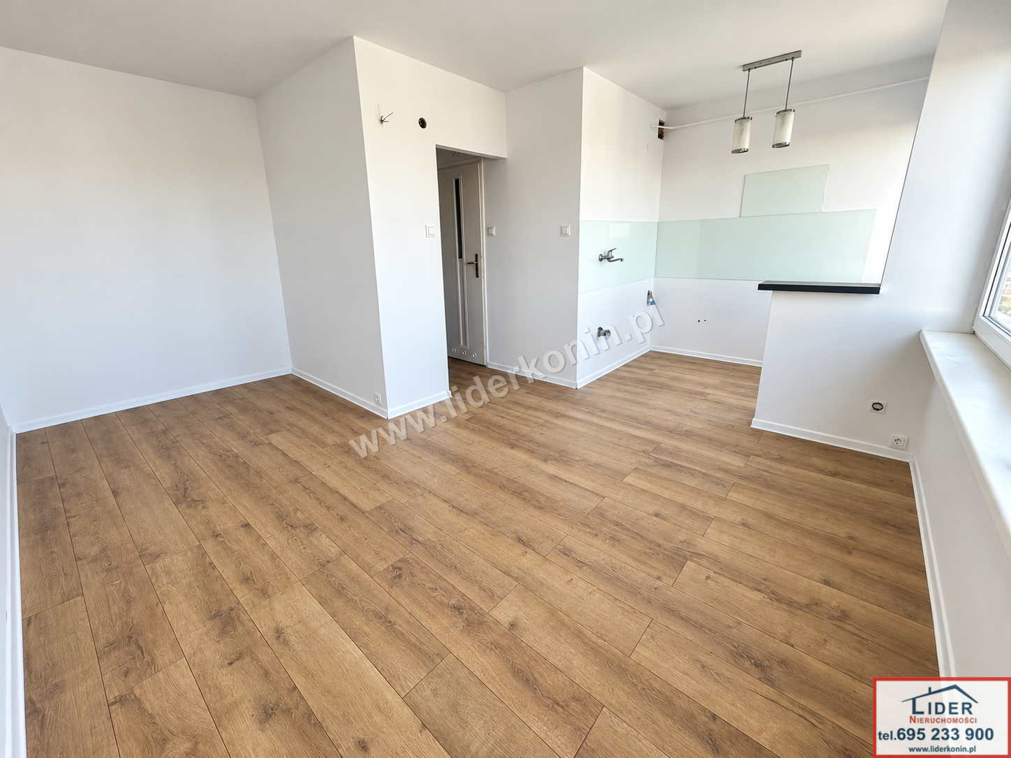 23 m² | Panorama miasta | 143 000 zł | Od zaraz — Konin, ul. Zakole