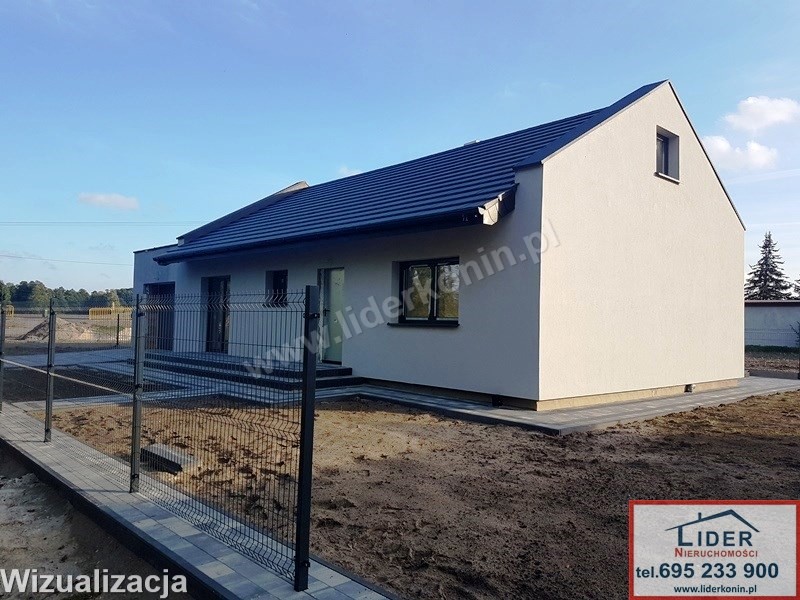 Nowoczesny dom wolnostojący – Krągola, gm. Stare Miasto — Krągola, gm. Stare Miasto