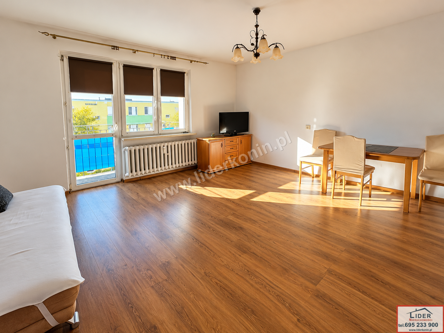 SPRZEDAM – Konin, ul. Legionów – 46,58 m², balkon