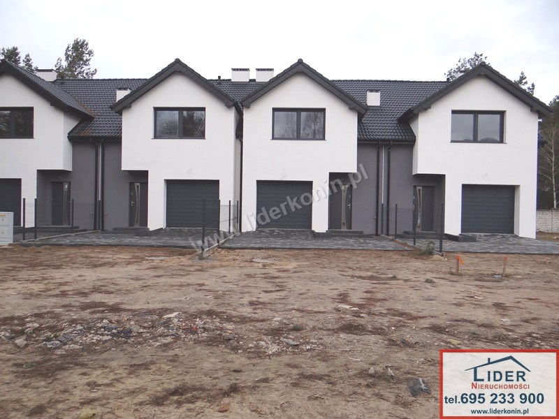 Nowe domy 120–125 m² z garażem – 4 km od Konina