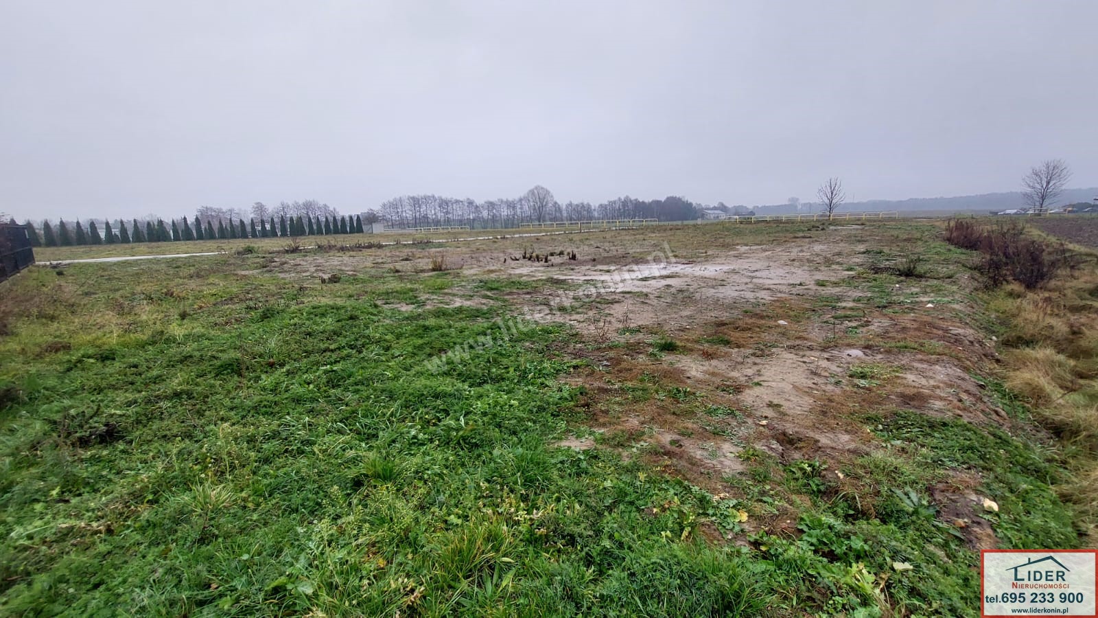Działka budowlana 13,86 ar – Sławsk, gm. Rzgów — Sławsk, gm. Rzgów